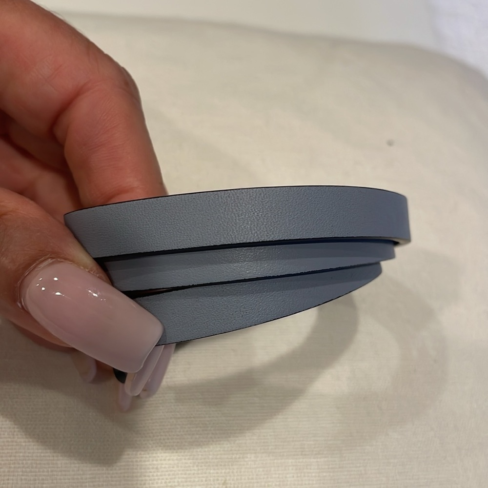 Coach leather wraparound bracelet - Picture 3 of 6